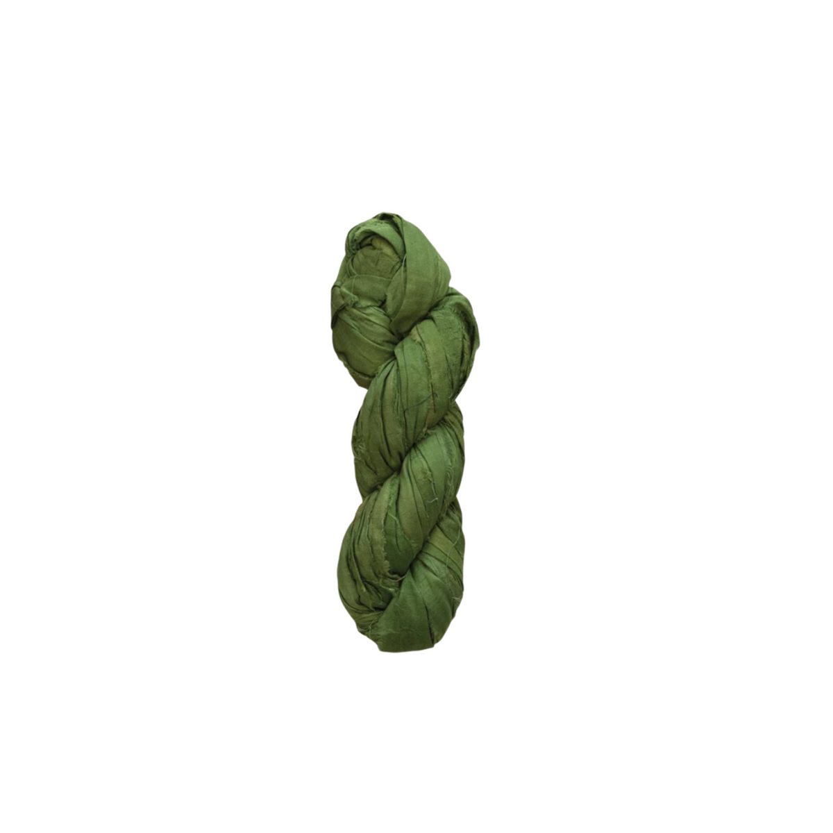 Silk Ribbon (Green) – Top Knot Living